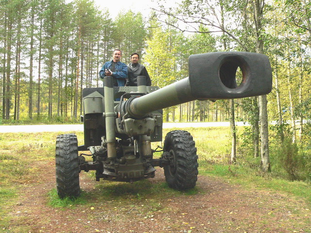Советская 152-мм гаубица-пушка МЛ-20 образца 1937 г.