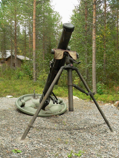 Финского производства 120-мм миномет