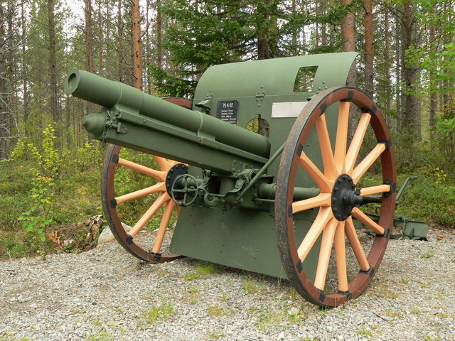 Финская 75-мм пушка