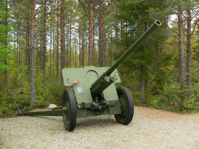 Советская 76-мм пушка Ф-22 образца 1936 г.