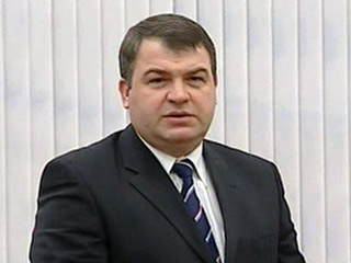 Министр обороны РФ А.Сердюков
