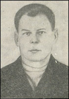 Герой Советского Союза рядовой Константин Матвеевич Трухинов. Звание присвоено Указом Президиума Верховного Совета СССР 3 июня 1944 г.